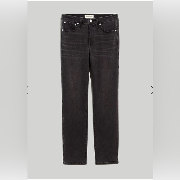 Petite Mid-Rise Stovepipe Jeans in Bridley Wash - Picture 2 of 3